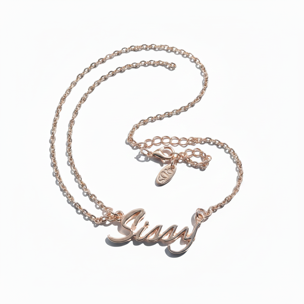 QOS Chain Anklet | Rose Gold