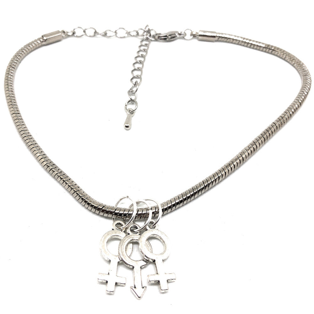 FMF - Group Sex Charm - Euro Snake Anklet – QOS