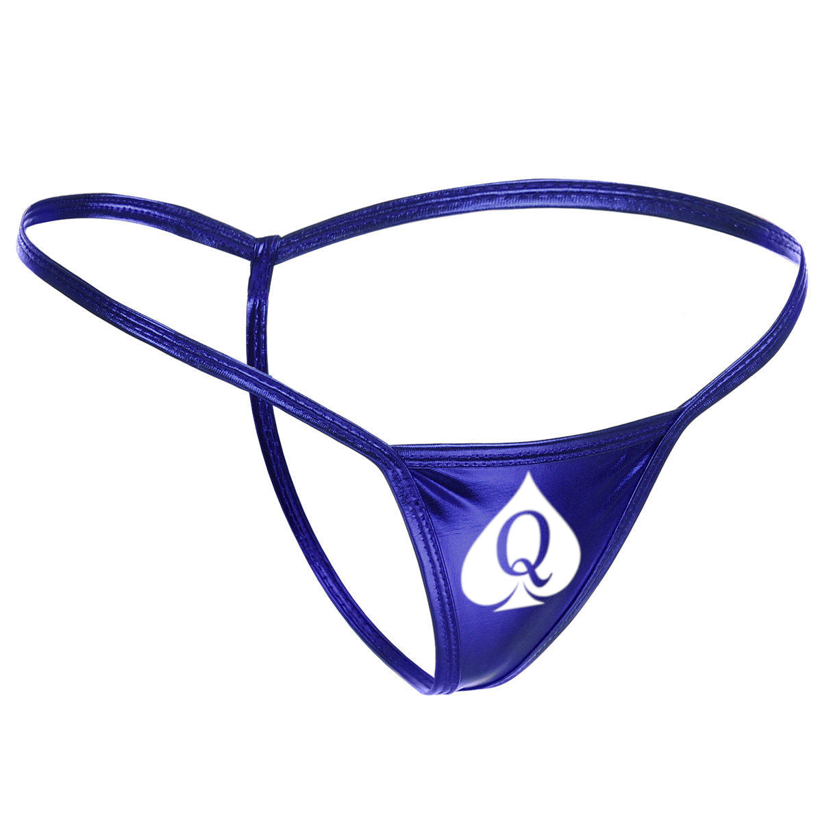 Metallic Blue QOS G-String
