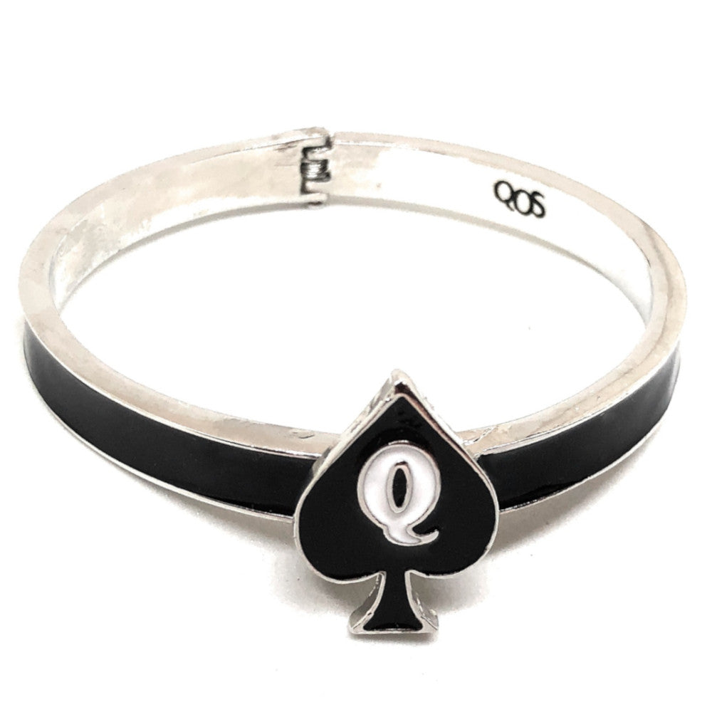 QOS Queen Of Spades - Branded Charm Logo