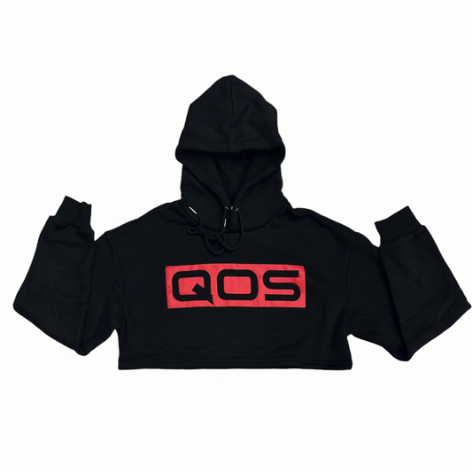QOS Crop-Top Hoodie