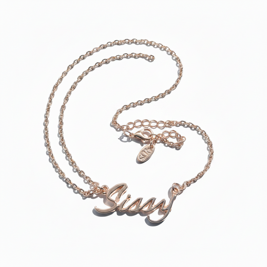 QOS Chain Anklet | Rose Gold