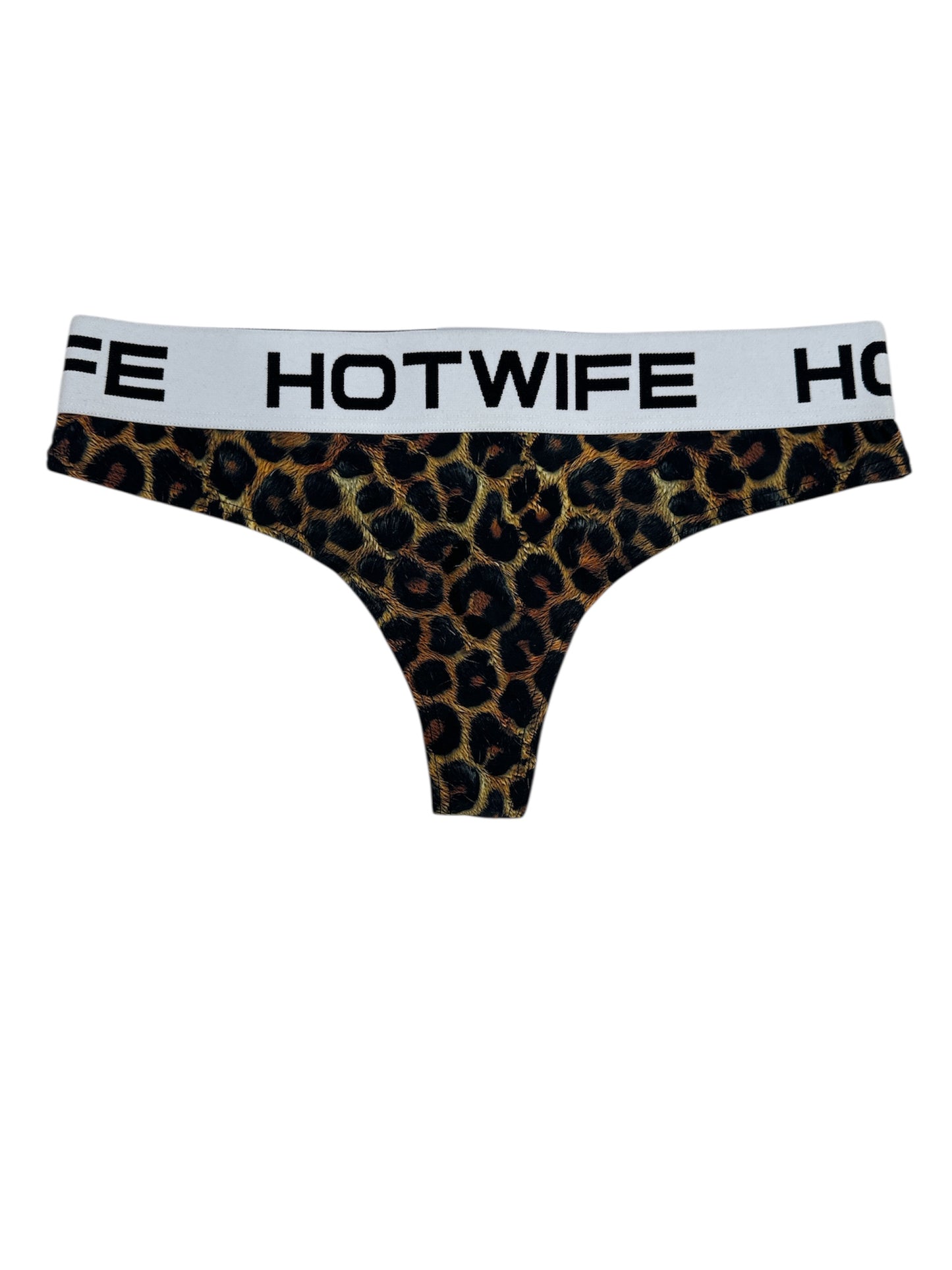 Hotwife Thong - Leopard