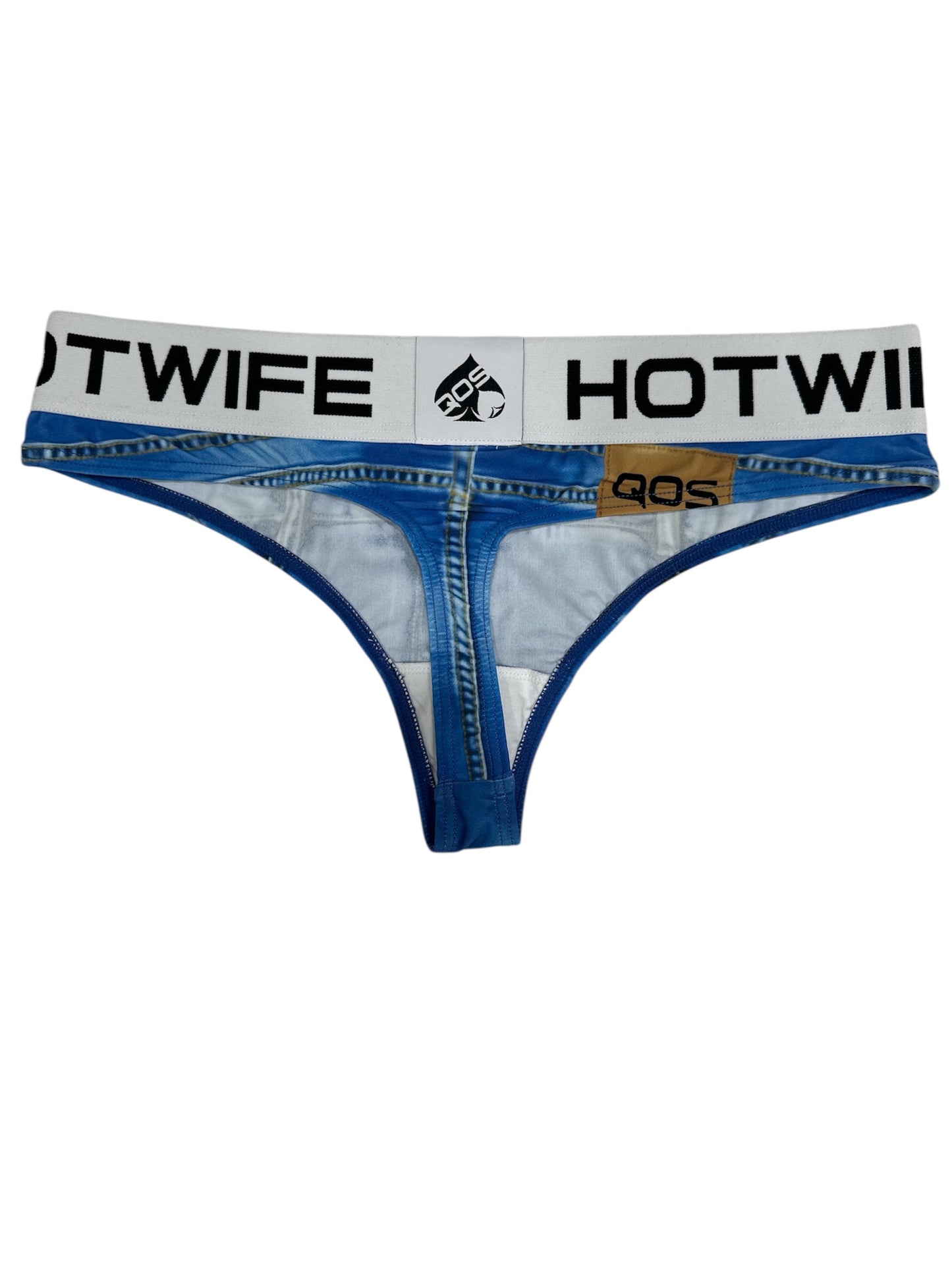 Hotwife Thong - Denim