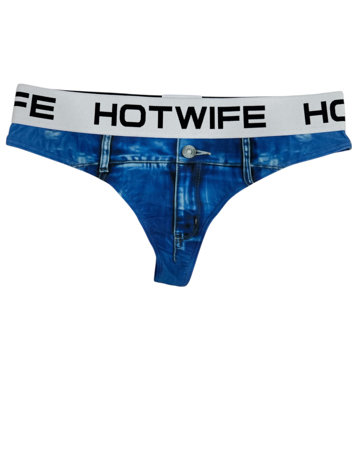 Hotwife Thong - Denim