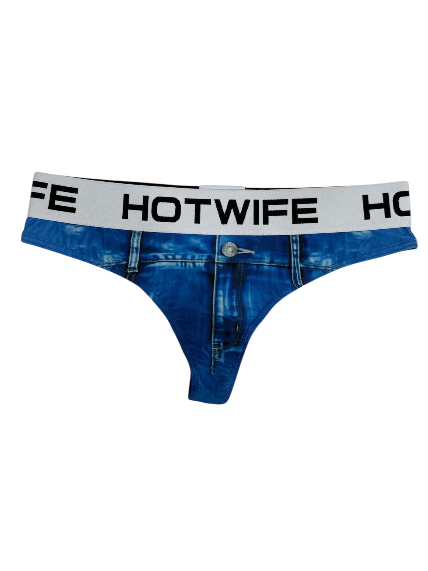 Hotwife Thong - Denim