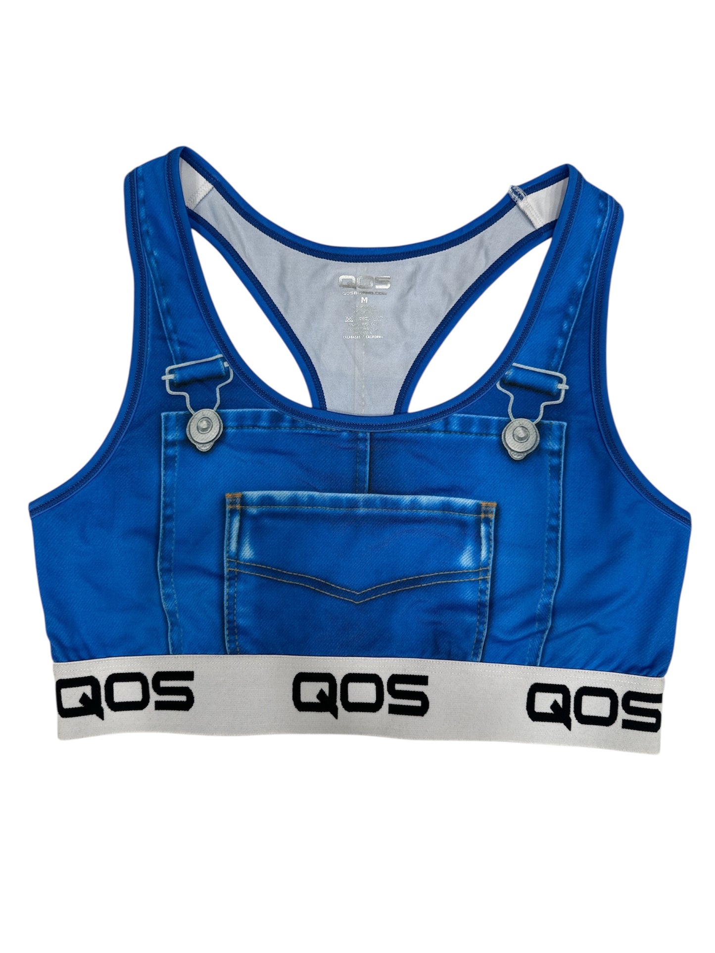 QOS Sports Top - Denim