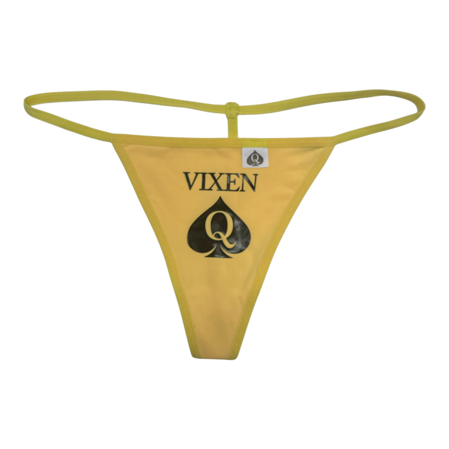 QOS Yellow VIXEN G-String