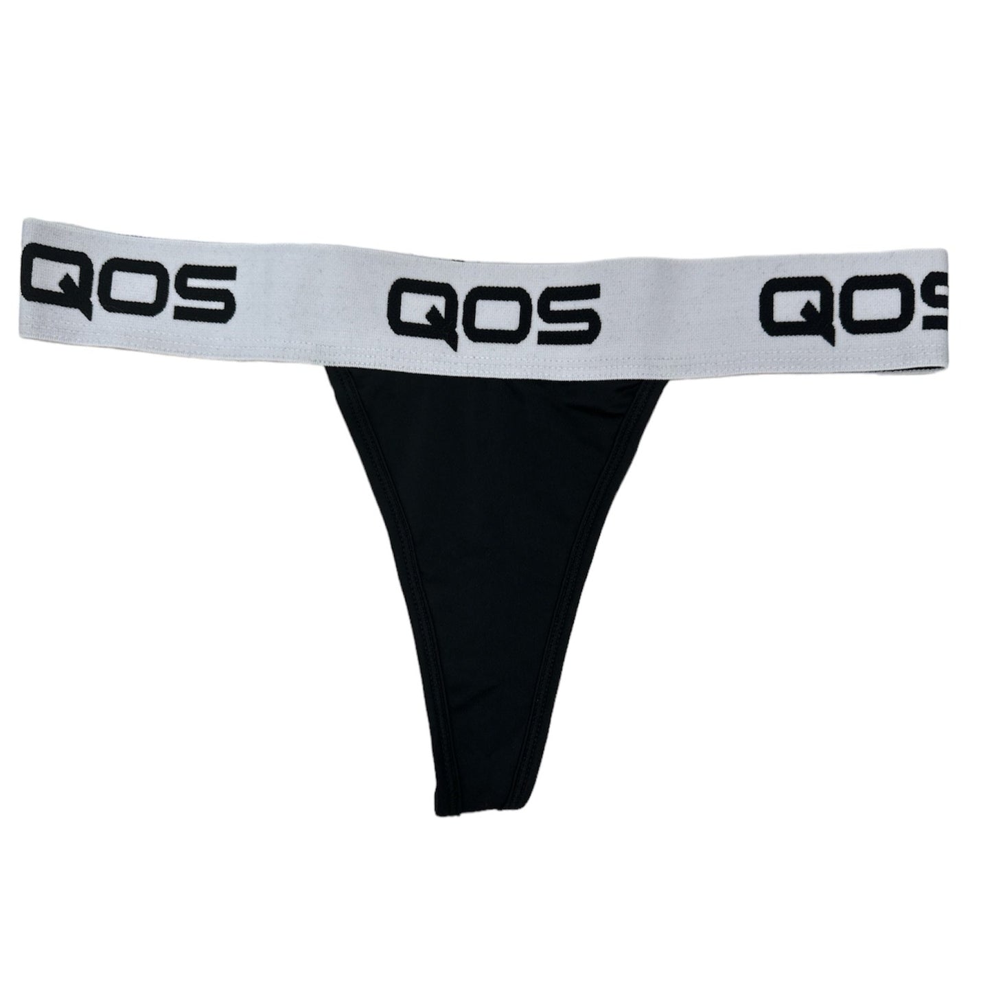 QOS White Band Thong