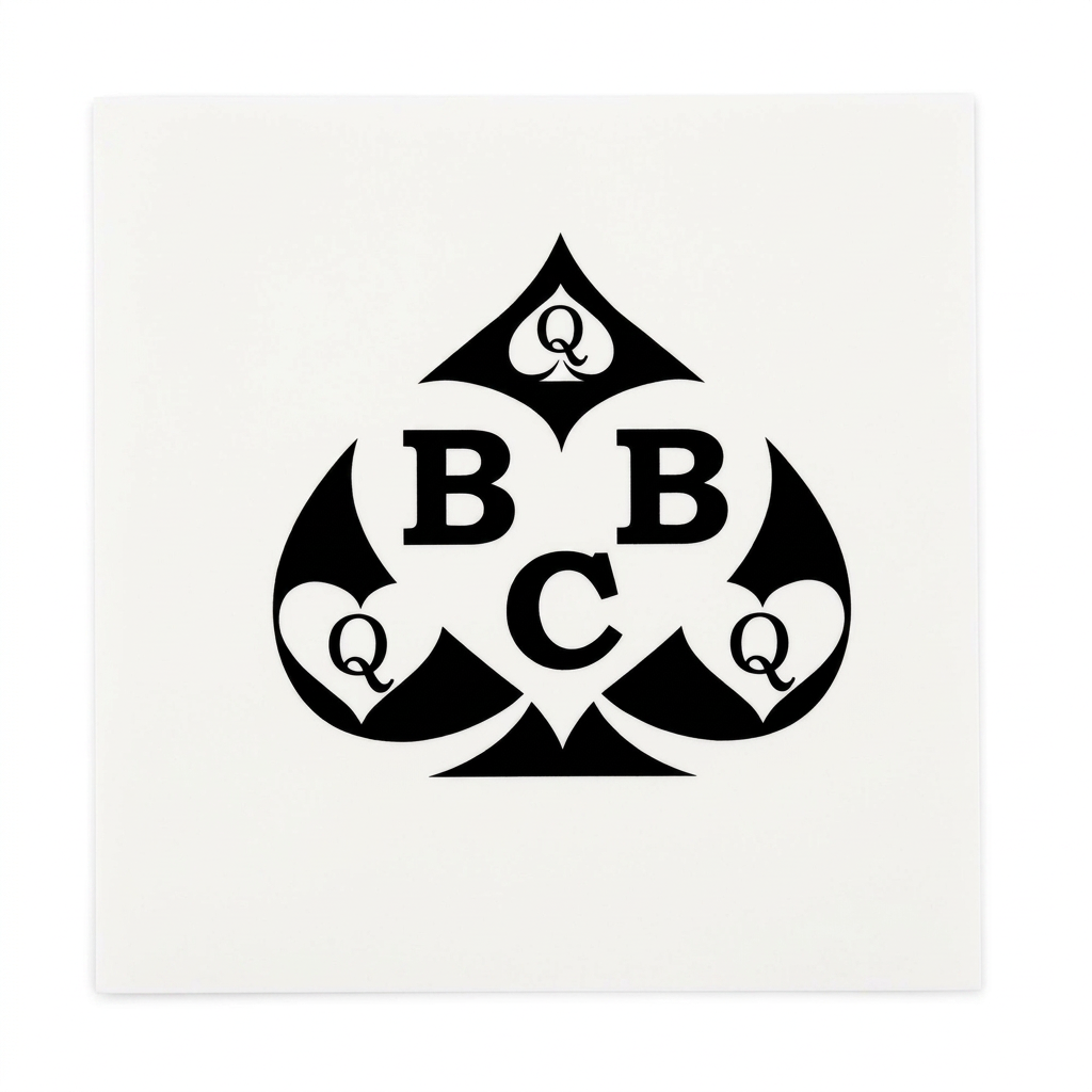 QOS BBC Queen of Spades Temporary Tattoos
