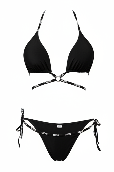 QOS Iconic Brand String Bikini