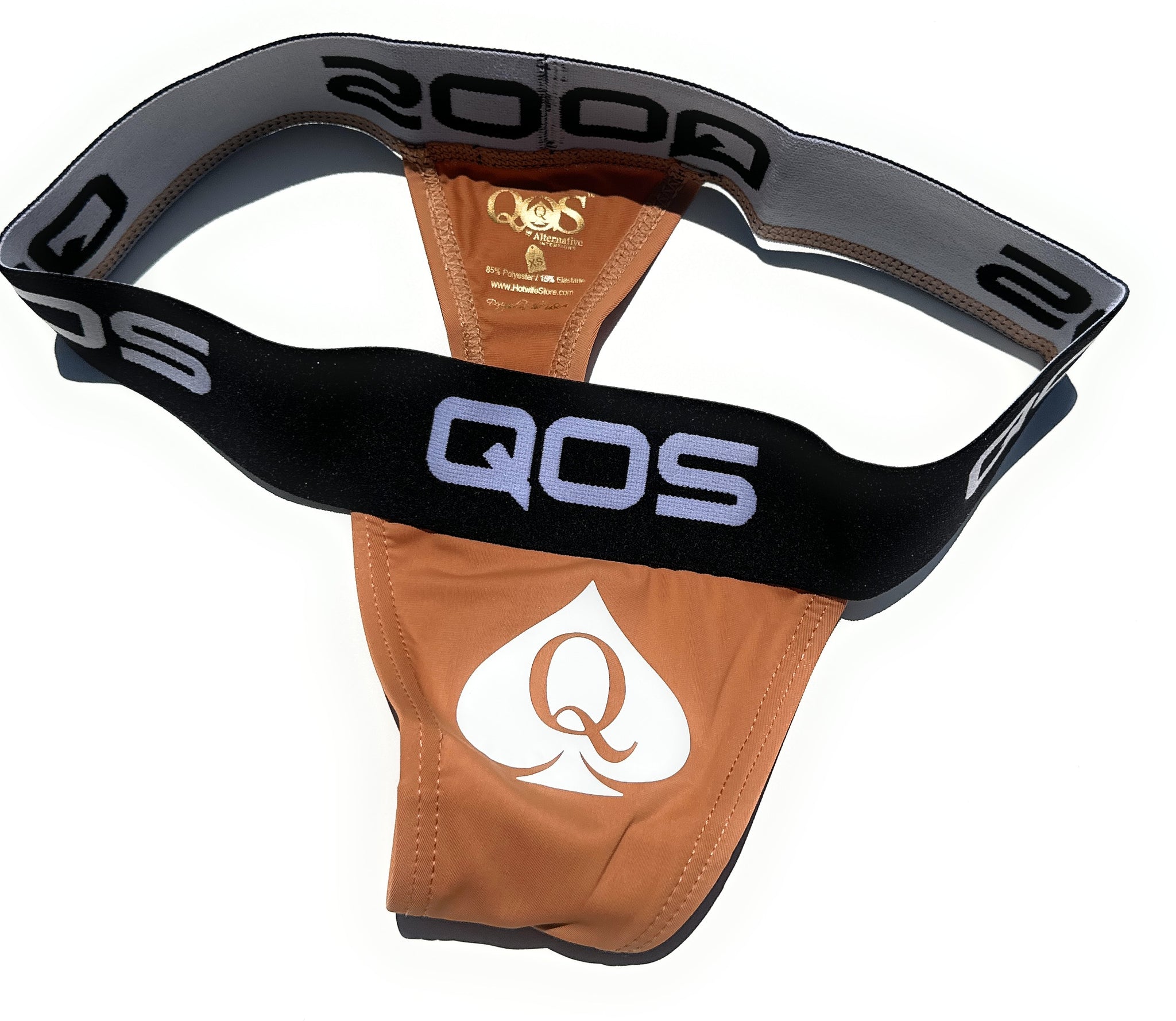 ICONIC QOS BRAND- Queen Of Spades - Skin Tan Thong (Comfy Fit)