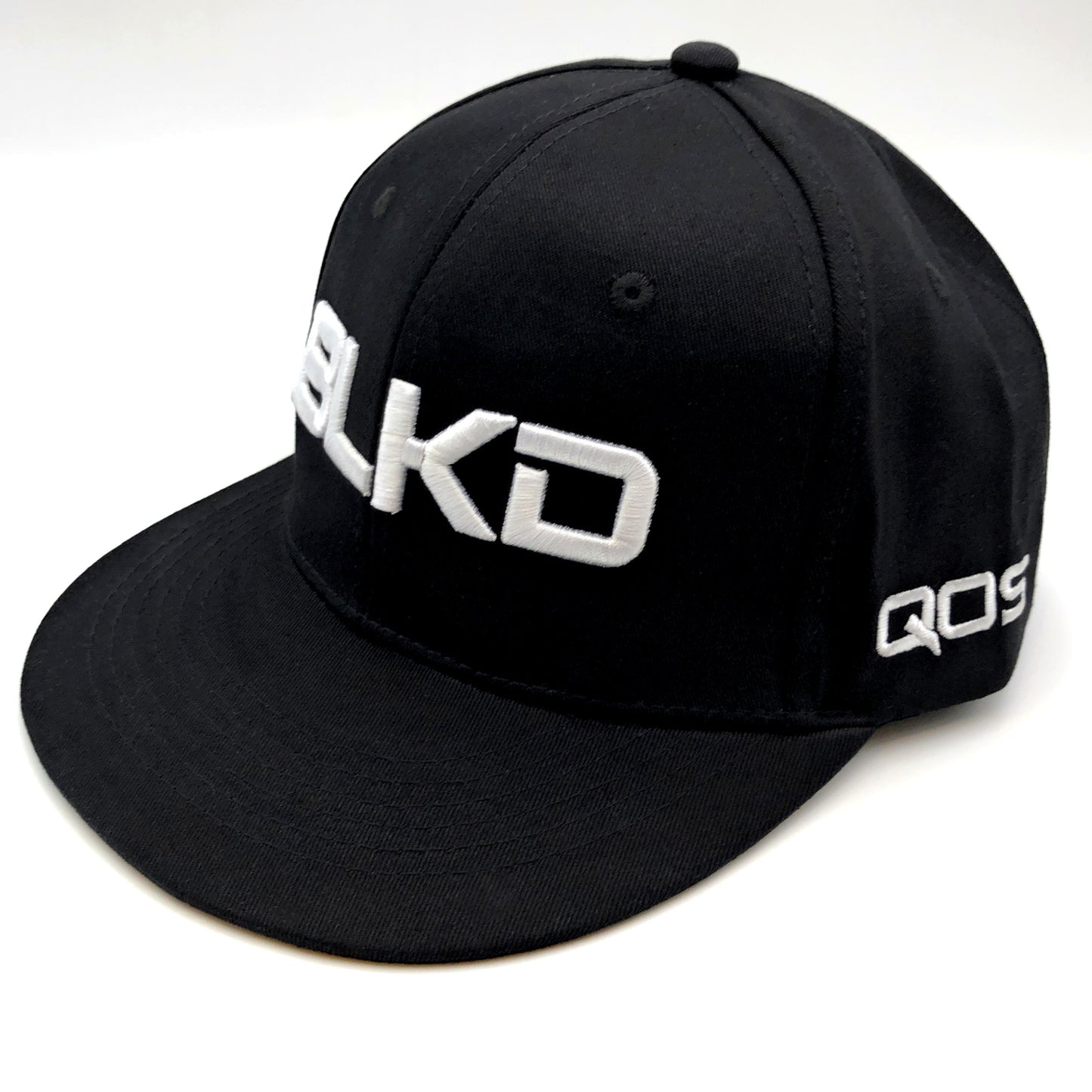 BLKD - Adjustable Baseball  Cap Hat Black/White