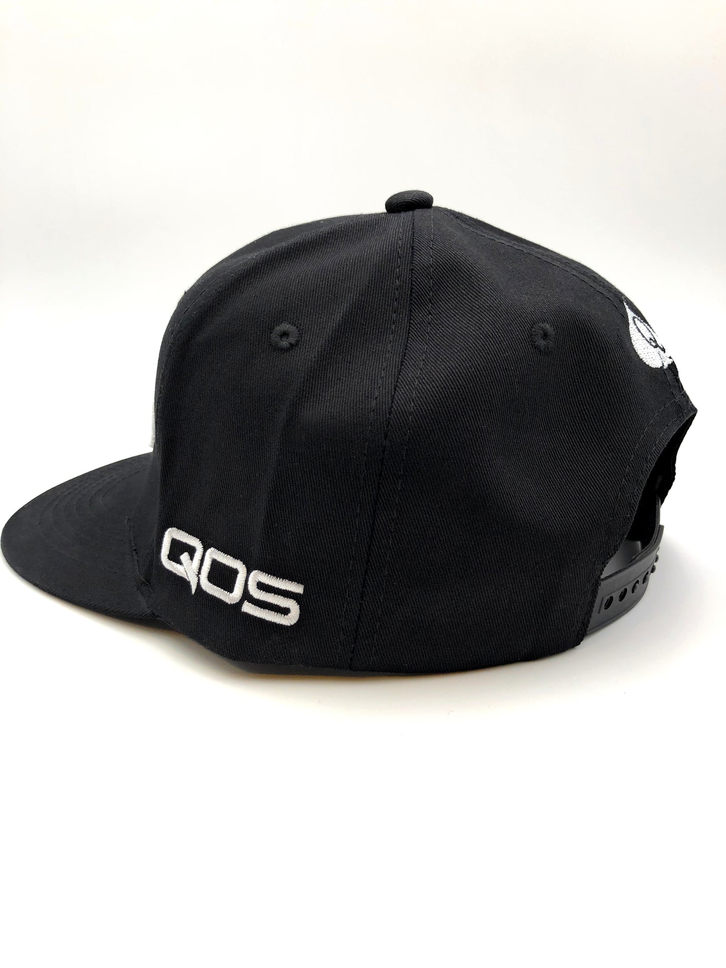 JOS - Adjustable Baseball Cap Hat Black/White Blacked Beta