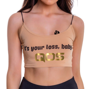 It's Your Loss, Baby. QOS Strappy Tank Top