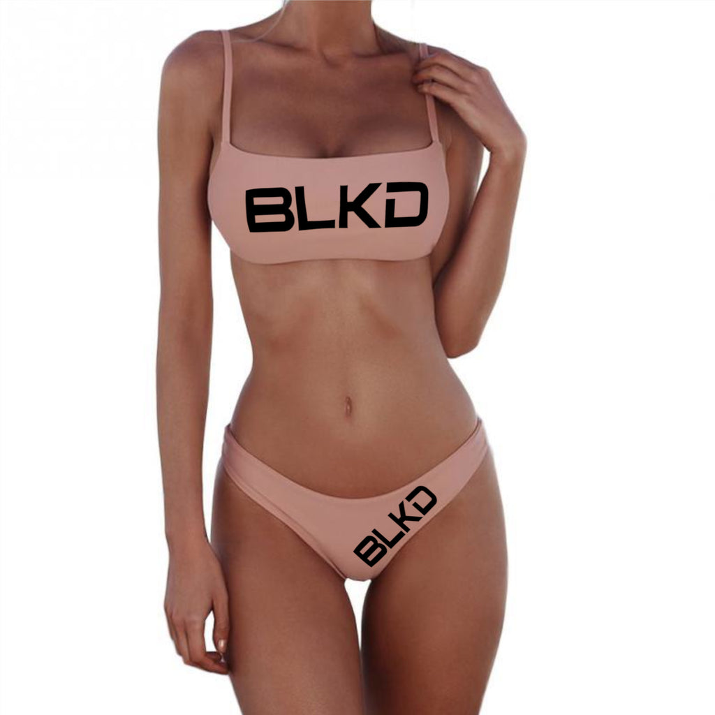 BLKD Brazilian Bikini Push up Bra - Rose Baby