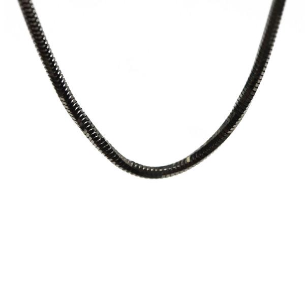 QOS - Silver, Gold and Black Necklace - For QOS Jewelry