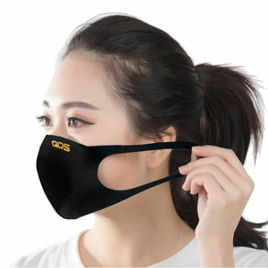 Gold QOS 3D Modern Face Mask